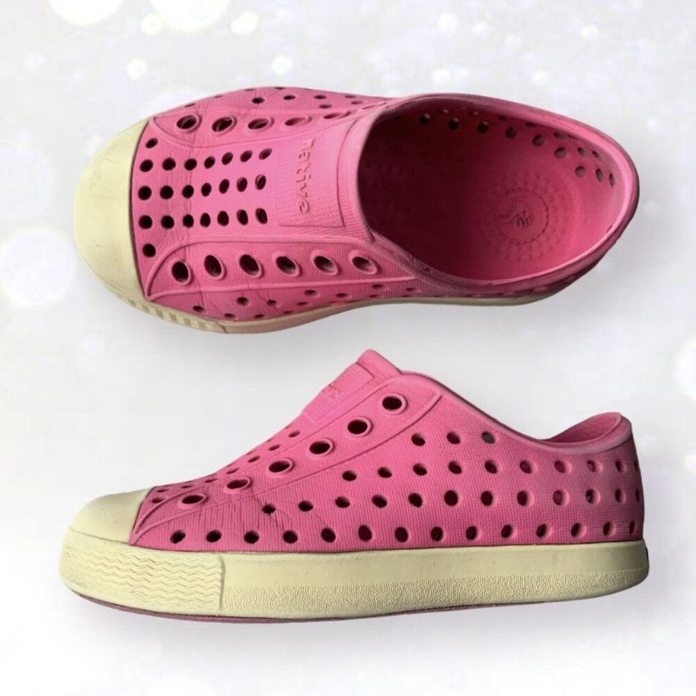 Native Jefferson Pink Sneaker Sandals